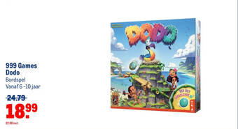 999 Games Dodo - Bordspel