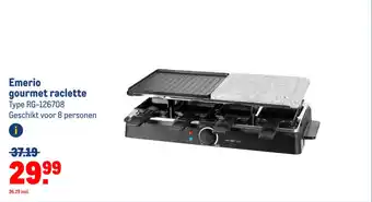Makro Emerio gourmet raclette aanbieding