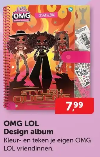 Boekenvoordeel OMG LOL Design album aanbieding