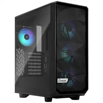 Conrad Fractal design meshify 2 compact rgb pc-behuizing zwart aanbieding