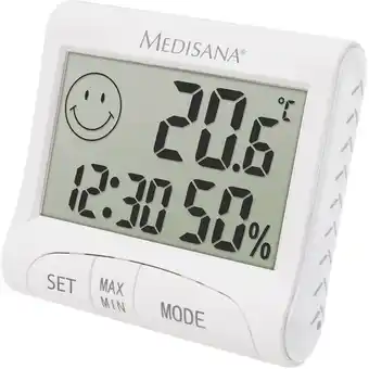 Conrad Medisana hg 100 hygrometer wit aanbieding