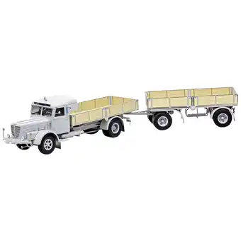 Conrad Revell 07580 büssing 8000 s 13 mit trailer vrachtwagen (bouwpakket) 1:24 aanbieding