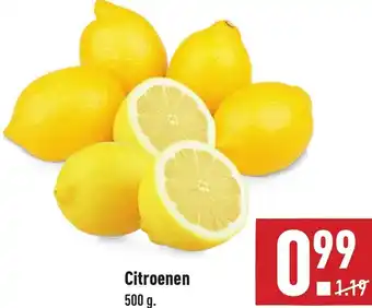 ALDI Citroenen 500g aanbieding