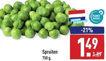 ALDI Spruiten 750g aanbieding