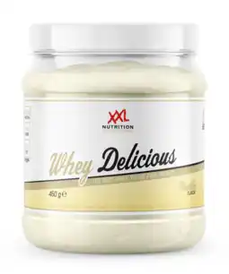 De Online Drogist Xxl whey delicious vanille aanbieding