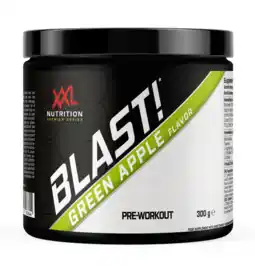 De Online Drogist Xxl nutrition blast! pre workout - green apple aanbieding