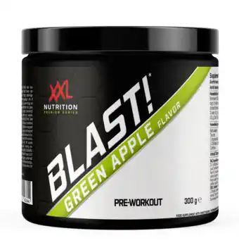 De Online Drogist Xxl nutrition blast! pre workout - green apple aanbieding