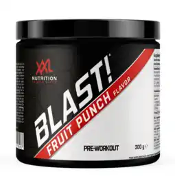 De Online Drogist Xxl nutrition blast! pre workout - fruit punch aanbieding
