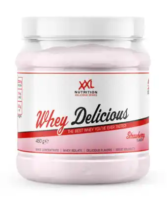 De Online Drogist Xxl nutrition whey delicious - strawberry aanbieding