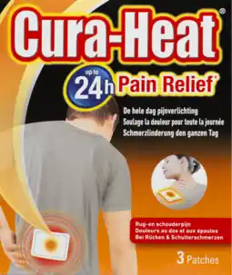 De Online Drogist Cura-heat pain relief warmtepleisters aanbieding