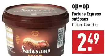 ALDI Fortune express satesaus 1kg aanbieding