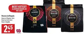 ALDI Moreno koffiepads aanbieding