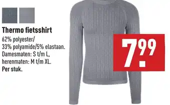 ALDI Thermo fietsshirt aanbieding