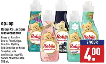 ALDI Robijn collections wasverzachter 750ml aanbieding