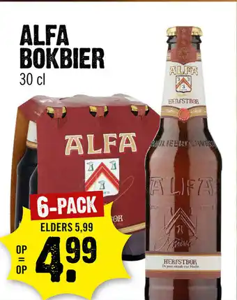 Dirck 3 Alfa Bokbier 6*300ml aanbieding