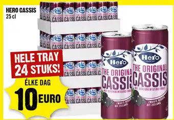 Dirck 3 Hero Cassis 24*250ml aanbieding