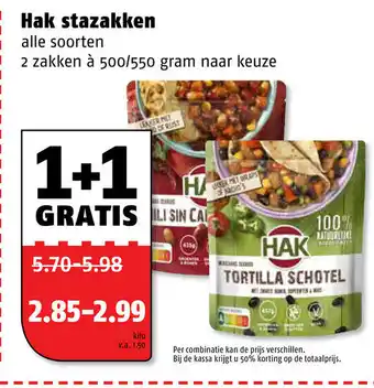 Poiesz Hak stazakken aanbieding