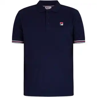 Spartoo Polo shirt korte mouw fila poloshirt met omari-streep aanbieding