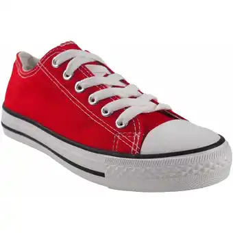 Spartoo Sportschoenen bienve dames canvas ca01 rood aanbieding