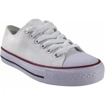 Spartoo Sportschoenen bienve dames canvas ca01 wit aanbieding