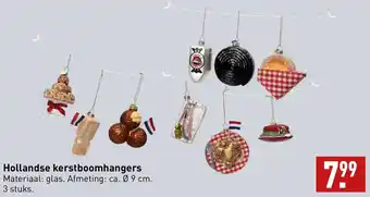 ALDI Hollandse kerstboomhangers aanbieding