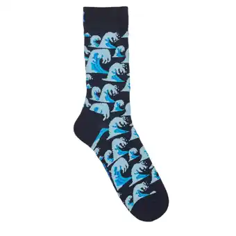 Spartoo High socks happy socks waves aanbieding