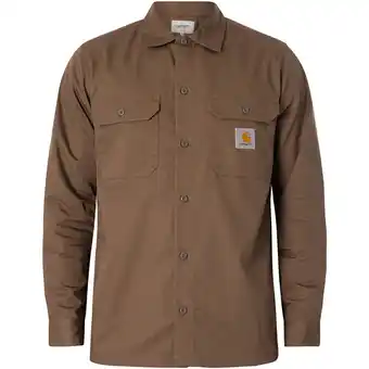 Spartoo Overhemd lange mouw carhartt meester-overshirt aanbieding