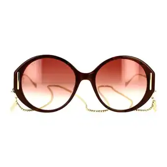 Spartoo Zonnebril gucci occhiali da sole gg1202s 004 con catena aanbieding