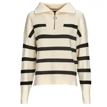 Spartoo Trui vero moda vmsaba stripe ls highneck blouse ga noos aanbieding