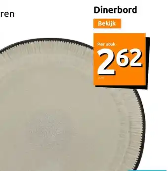 Action Dinerbord aanbieding