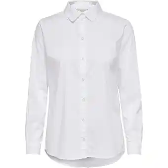 Spartoo Overhemd jacqueline de yong camisa basica blanca mujer 15149877 aanbieding