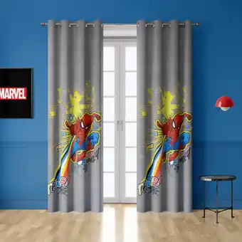 Spartoo Gordijnen, vitrages, jaloezieën disney deco spiderman aanbieding