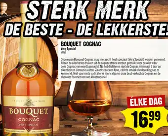 Dirck 3 Bouquet V.S. cognac 700ml aanbieding