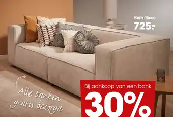 Kwantum Bank Ricca aanbieding