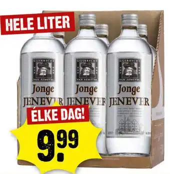 Dirck 3 Jonge Jenever 1L aanbieding