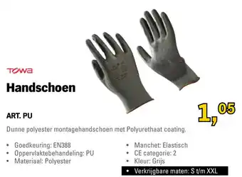 Toolspecial Towa Handschoenen | PU aanbieding