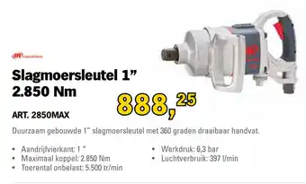 Toolspecial Ingersoll Rand Slagmoersleutel 1" 2.850Nm | 2850MAX aanbieding