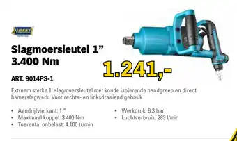 Toolspecial Hazet Slagmoersleutel 1" 3.400Nm | 9014PS-1 aanbieding