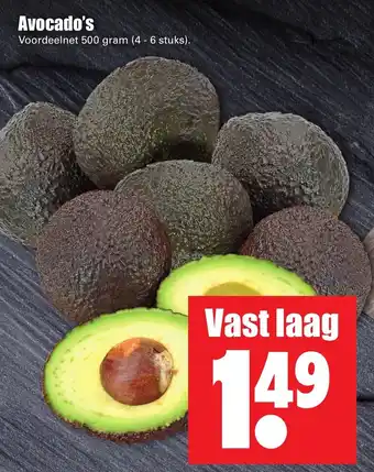 Dirk Avocado's 500 gr aanbieding