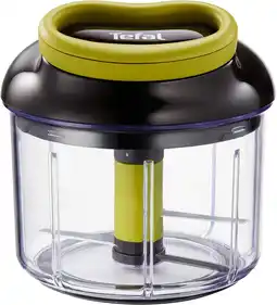 Amazon Tefal 5 second chopper k13204 handmatige hakmolen 900ml, simpel en snel, 100% energiebesparend, veilig vergrendelsysteem, roe aanbieding