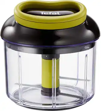 Amazon Tefal 5 second chopper k13204 handmatige hakmolen 900ml, simpel en snel, 100% energiebesparend, veilig vergrendelsysteem, roe aanbieding