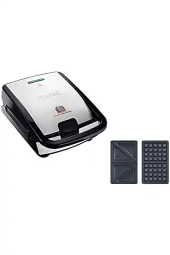 Amazon Tefal snack collection sw852d multisnack apparaat ( wafelijzer en tosti-ijzer) aanbieding