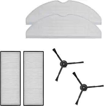 Amazon Roborock originele accessoireset, met dweildoeken, hepa-filter en zwarte zijborstel voor s7/s7 max ultra/s7 maxv ultra/s7 pro aanbieding