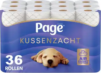 Amazon Page wc papier - kussenzacht toiletpapier - 36 rollen - voordeelverpakking aanbieding