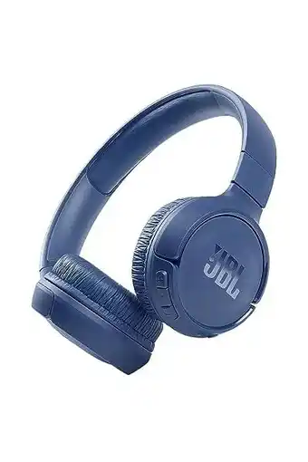 Amazon Jbl tune510 draadloze over ear bluetooth--koptelefoon in blauw headset met afstandsbediening, ingebouwde microfoon en zuiver  aanbieding