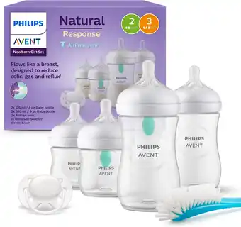 Amazon Philips avent babyfles cadeauset met airfree-opening voor pasgeboren baby's voor baby's van 0-12 maanden (model scd657/11) aanbieding