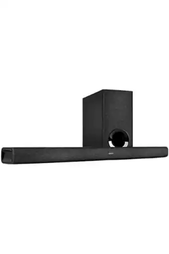 Amazon Denon dht-s416 soundbar voor tv met draadloze subwoofer, surround sound, dolby digital, dts-decodering, bluetooth, hdmi/arc,  aanbieding