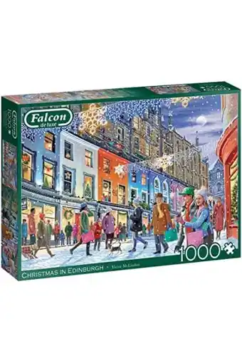 Amazon Jumbo falcon de luxe christmas in edinburgh 1000 stukjes aanbieding