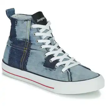 Spartoo Hoge sneakers desigual beta travel patch aanbieding