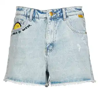 Spartoo Korte broek desigual denim_cat smile aanbieding